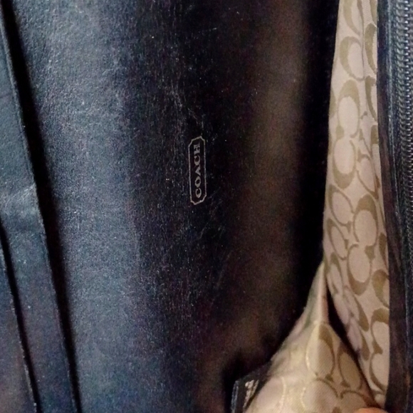 EUC Vintage COACH Wallet Black - Picture 5 of 11